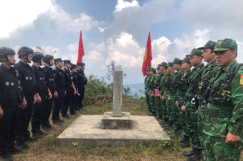 Phối hợp diễn tập phòng, chống xuất, nhập cảnh trái phép