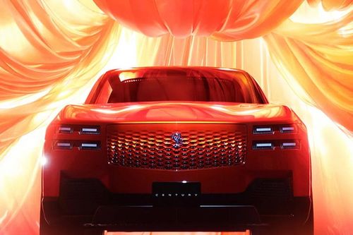 Toyota hé lộ mẫu xe siêu sang mới