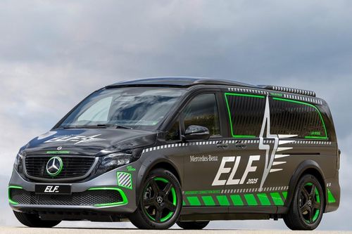 Mercedes-Benz ELF bản thử nghiệm nền tảng sạc megawatt