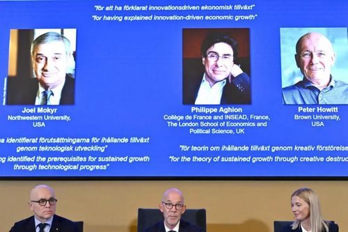 Nobel Kinh tế 2025: Lời cảnh tỉnh cho chủ nghĩa bảo hộ và kỷ nguyên AI