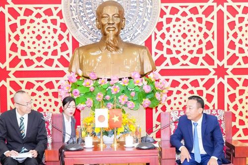 Lãnh đạo tỉnh Nghệ An làm việc với Trưởng đại diện Văn phòng JICA Việt Nam