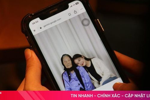 Ghép ảnh người thân đã mất bằng AI