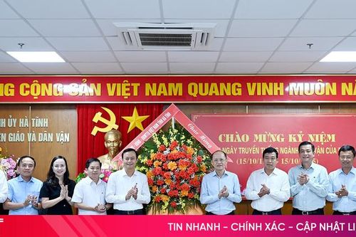 Lãnh đạo tỉnh chúc mừng ngày truyền thống ngành Dân vận và Kiểm tra Đảng