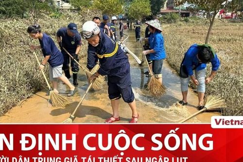 Người dân Trung Giã dần trở lại nhịp sống sau những ngày 'màn trời chiếu đất'