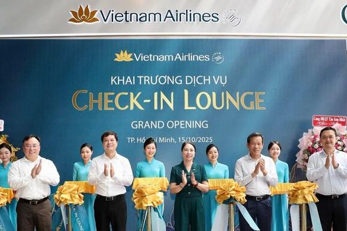 Vietnam Airlines ra mắt dịch vụ check-in Lounge tại Sân bay Tân Sơn Nhất