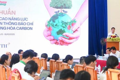 Báo chí là cầu nối truyền tải thông tin và thúc đẩy hành động vì Net Zero