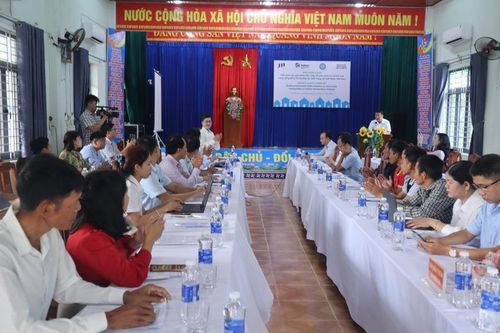 Quỹ JTI và Habitat Vietnam mang nước sạch tới cộng đồng