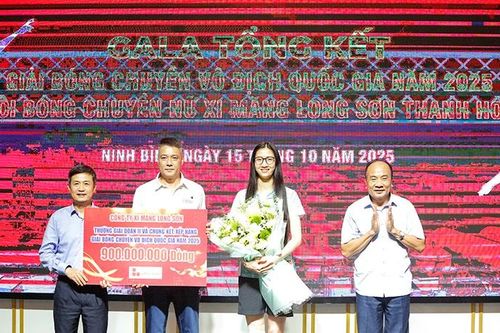 Xi măng Long Sơn Thanh Hóa xếp thứ 6 chung cuộc tại Giải bóng chuyền vô địch quốc gia năm 2025
