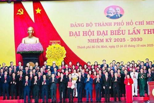 Danh sách 110 ủy viên Ban Chấp hành Đảng bộ TP HCM nhiệm kỳ 2025-2030