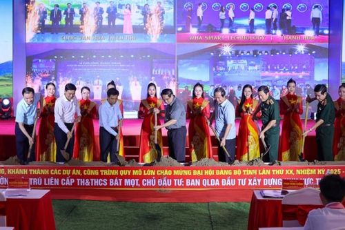 [Video]: Thanh Hóa đồng loạt khởi công, khánh thành 4 dự án hơn 5.400 tỷ đồng