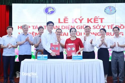 Sở Y tế Đồng Nai ký kết hợp tác toàn diện với Bệnh viện Tai Mũi Họng Trung ương