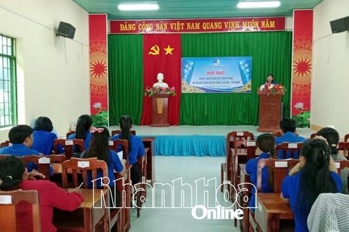 Hội Liên hiệp Thanh niên Việt Nam xã Ninh Hải họp mặt kỷ niệm 69 năm Ngày truyền thống Hội Liên hiệp Thanh niên Việt Nam