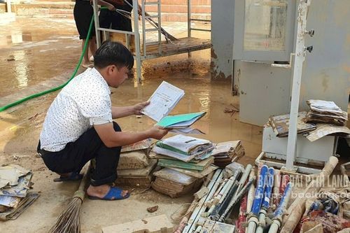 Nối nhịp học sau bão