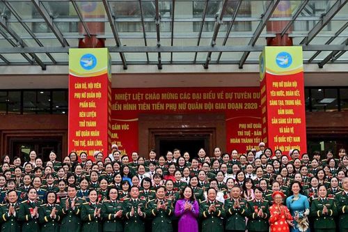 Phụ nữ Học viện Lục quân được tuyên dương điển hình tiên tiến giai đoạn 2020 - 2025