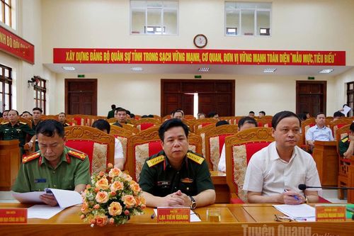 Ban Chỉ đạo phòng thủ Quân khu 2 kiểm tra công tác xây dựng và hoạt động khu vực phòng thủ tỉnh