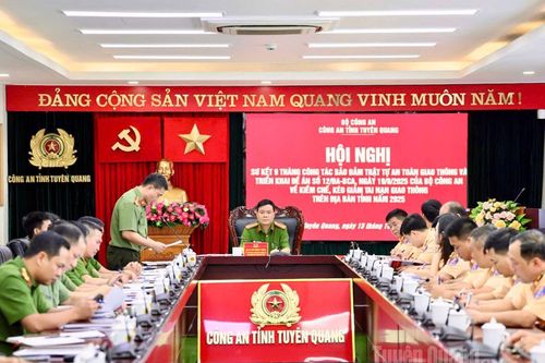 Tiếp tục nỗ lực kiềm chế, kéo giảm tai nạn giao thông trên địa bàn tỉnh Tuyên Quang
