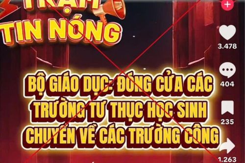 Bộ Giáo dục và Đào tạo bác tin đồn 'giải thể trường tư'