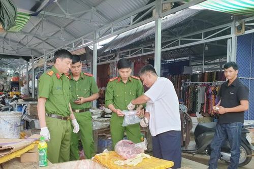 Phát hiện vụ giết mổ, mua bán thịt nhiễm dịch tả lợn châu Phi nhưng đóng dấu kiểm dịch