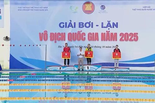 Lặn Hà Nội ghi dấu ấn tại giải vô địch quốc gia