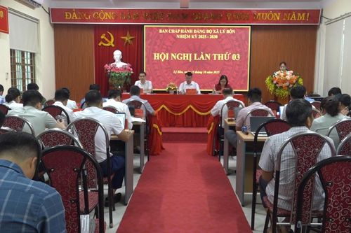 Các xã Hội nghị Ban Chấp hành Đảng bộ nhiệm kỳ 2025 - 2030