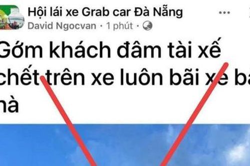 Xử lý đối tượng đăng tin bịa đặt 'khách đâm chết tài xế trên xe'
