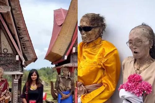 Dân tộc sống cùng thi thể người chết, thường xuyên trò chuyện, thay quần áo mới