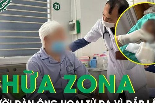 Đắp lá chữa zona thần kinh, người bệnh suýt mất mạng vì hoại tử da đầu