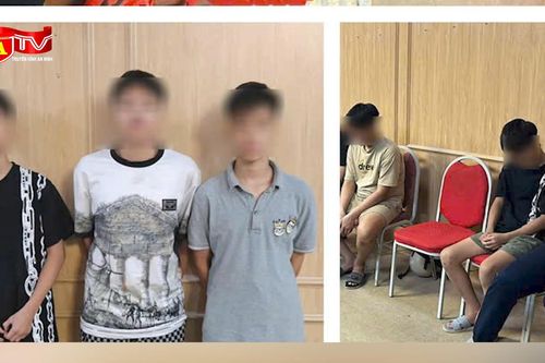 Xử lý nhóm thanh thiếu niên gây mất an ninh trật tự