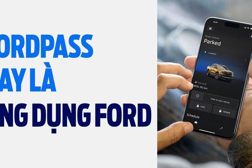 Đổi tên ứng dụng FordPass thành ứng dụng Ford, giữ nguyên các tính năng