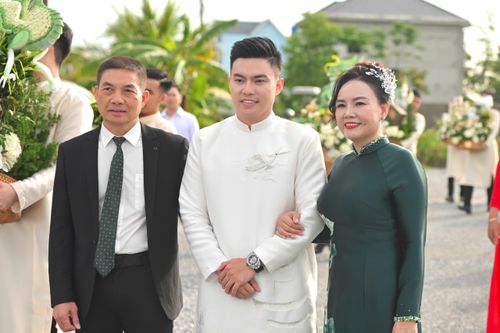 Bố chồng Đỗ Thị Hà: 'Tôi biết ơn gia đình đã gả con gái'