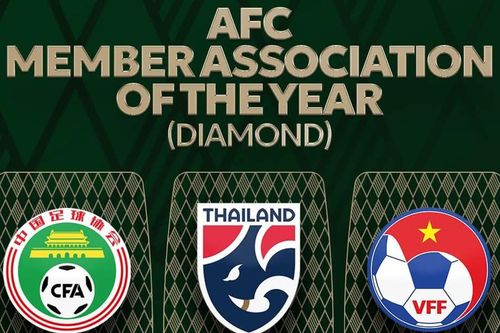 VFF vào tốp 3 để cử giải thưởng lớn của AFC