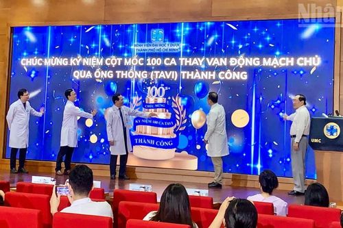 100 trái tim hồi sinh từ kỹ thuật thay van động mạch chủ tiên tiến