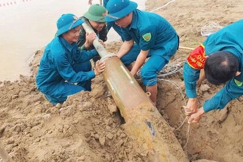 Nghệ An: Hủy nổ thành công quả bom nặng 340kg sót lại sau chiến tranh