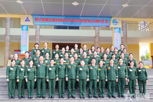 Hội Phụ nữ cơ quan Bộ CHQS tỉnh Lào Cai tổ chức đại hội nhiệm kỳ 2025-2030