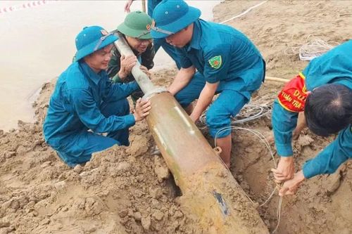Nghệ An hủy nổ thành công quả bom nặng hơn 300kg