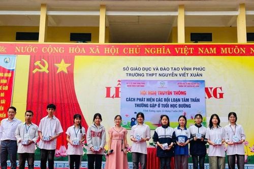 Chăm sóc sức khỏe tâm thần học đường ở Phú Thọ