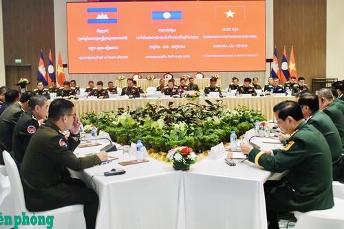 Cuộc gặp thường niên giữa Bộ trưởng Quốc phòng ba nước Lào - Việt Nam - Campuchia