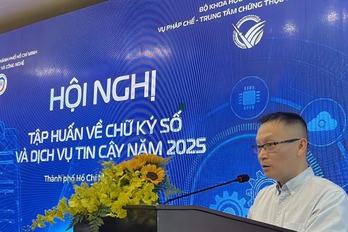TP Hồ Chí Minh tập huấn về chữ ký số và dịch vụ tin cậy nhằm đẩy mạnh chuyển đổi số