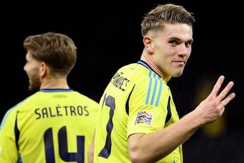 Tiền đạo Arsenal Gyokeres mang hy vọng World Cup cho Thụy Điển