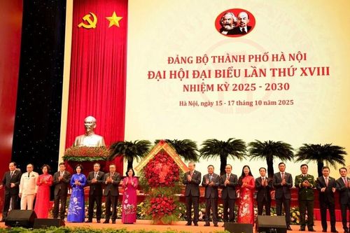 Công bố 75 Ủy viên Ban Chấp hành Đảng bộ TP. Hà Nội khóa XVIII