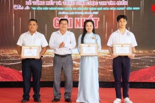 Trao giải Cuộc thi tìm hiểu về quê hương An Giang