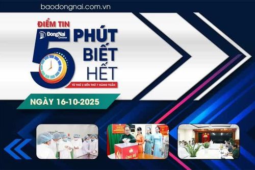 Điểm tin '5 phút biết hết' sáng 16-10: Công bố dự thảo các văn kiện trình Đại hội đại biểu toàn quốc lần thứ XIV của Đảng để lấy ý kiến nhân dân