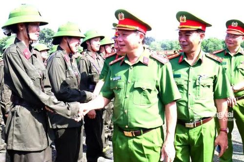 Khai giảng huấn luyện đầu khóa học viên chính quy các trường Công an nhân dân
