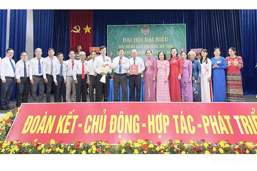 Đồng chí Nguyễn Thanh Tòng giữ chức Chủ tịch Hội Nông dân phường Mỹ Tho nhiệm kỳ 2025 - 2030