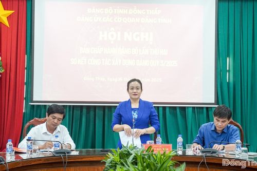 Tiếp tục lãnh đạo, chỉ đạo tăng cường công tác xây dựng Đảng
