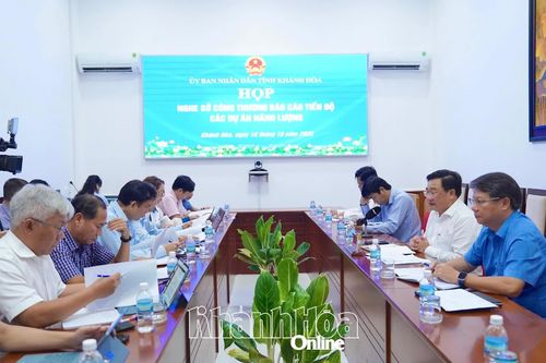 Rà soát tiến độ các dự án năng lượng