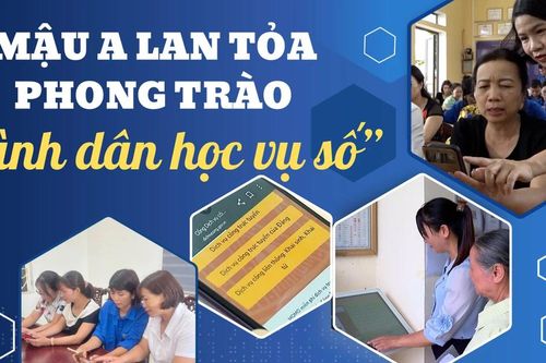 Mậu A lan tỏa phong trào 'Bình dân học vụ số'