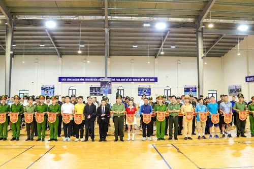 Khai mạc Giải Pickleball Công an tỉnh Lâm Đồng năm 2025