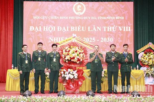 Đại hội đại biểu Hội Cựu chiến binh phường Duy Hà lần thứ VIII, nhiệm kỳ 2025-2030
