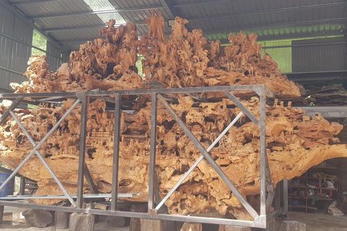 Xác lập Kỷ lục Việt Nam đối với tác phẩm 'Cội nguồn' non bộ gỗ lũa